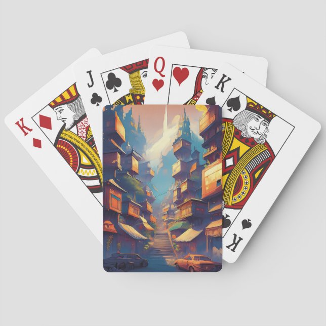 Buildings Playing Cards (Back)