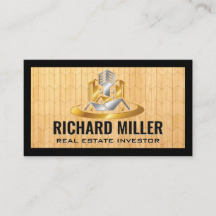 Buildings Real Estate General Contractor Business Card