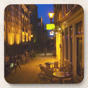 Buildings with 17th or 18th century facade and coaster