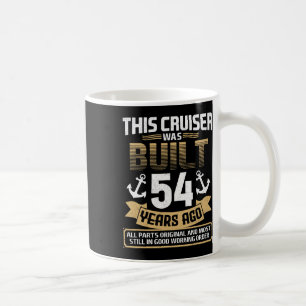Built 54 Years Ago Vintage 54 Year Old 54th Birthd Coffee Mug
