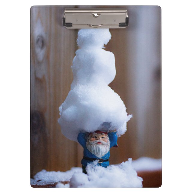 Built a Snowman V Clipboard (Front)
