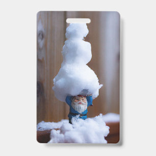 Built a Snowman V ID Badge