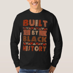 Built By Black History african american pride men T-Shirt