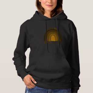Built by Black History Month 2022 BHM Melanin Afro Hoodie