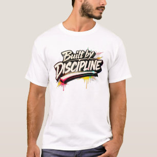 “Built by Discipline” Men’s Graphic T-Shirt