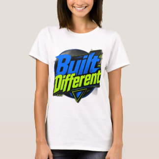 Built Different Bold Motivational Quote T-Shirt