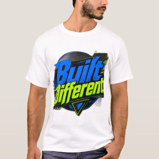 Built Different Bold Motivational Quote T-Shirt |