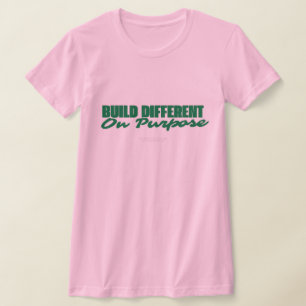 Built Different On Purpose Black Appreciation Tee