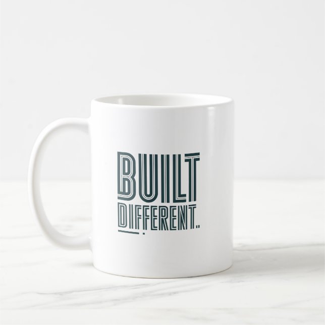 Built Different Statement Mug (Left)
