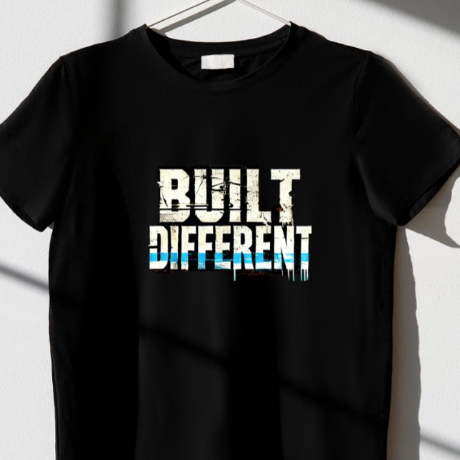 "Built Different"  T-Shirt (Creator Uploaded)