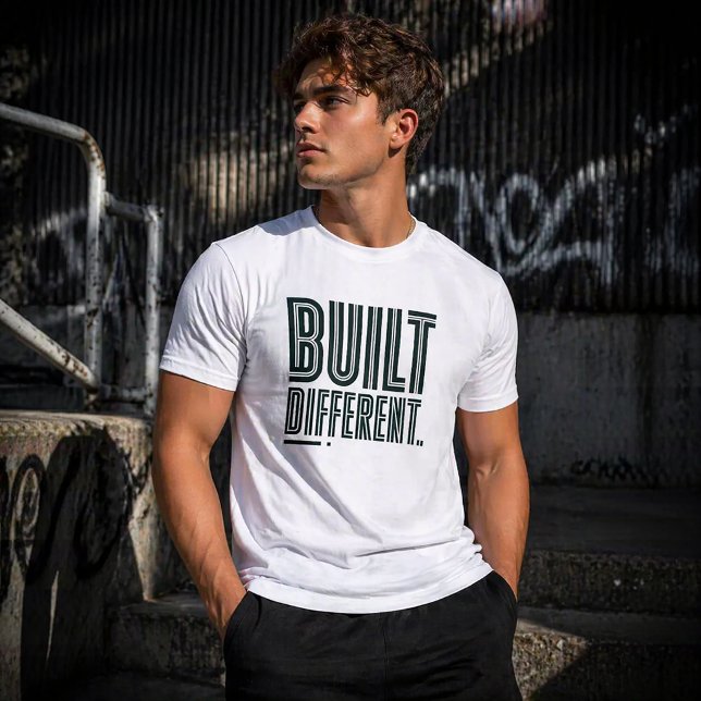 Built Different T-Shirt – Bold Streetwear (Creator Uploaded)
