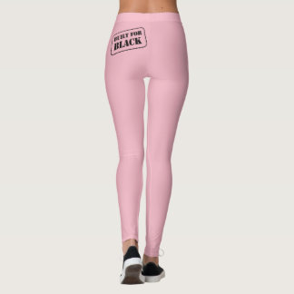 Built for Black pink Leggings