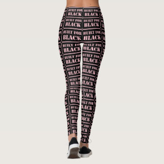 Built for Black pink Leggings