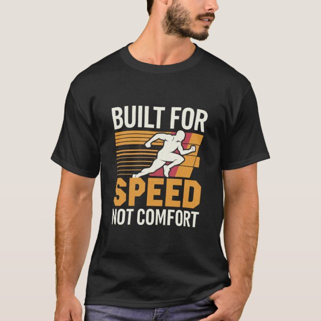 Built for Speed - Athletic Performance T-Shirt (Front)
