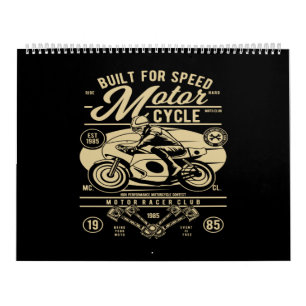 built for speed motorcycle calendar