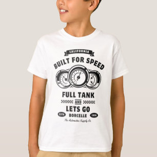 Built for speed t-shirt, Speed demon Racing T-Shirt