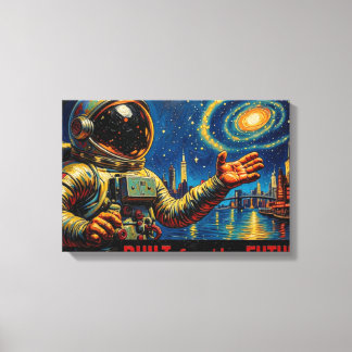 BUILT FOR THE FUTURE-8 CANVAS PRINT