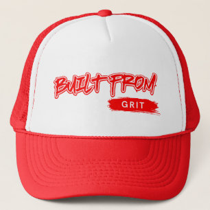 Built From Grit™ Grind Hustle Crown of Resilience Trucker Hat