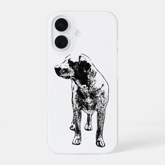 Built-In Alert System iPhone 16 Case (Back)