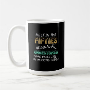 Built in the fifties coffee mug