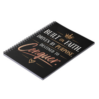 Built on Faith Driven by Purpose Journal