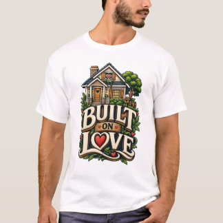 Built On Love Home T-Shirt