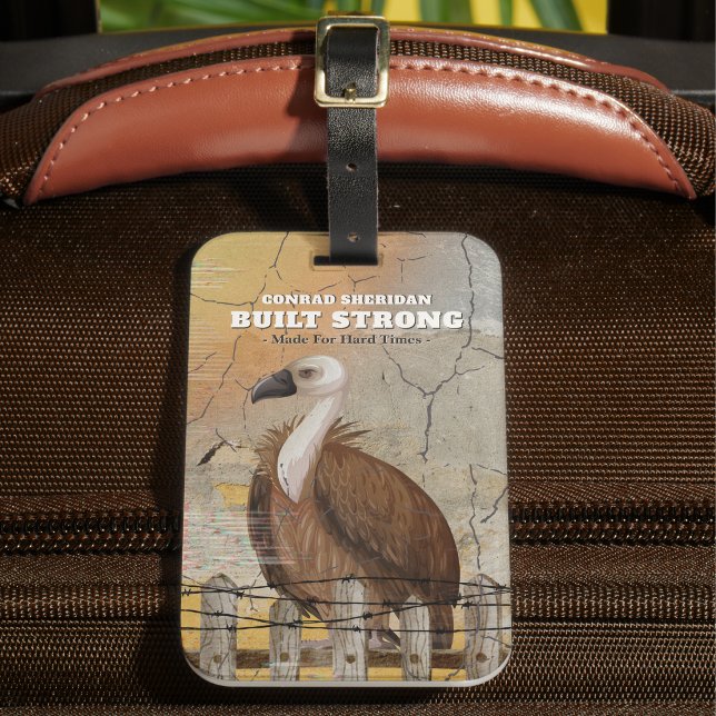 Built Strong Personalised  Luggage Tag (Creator Uploaded)