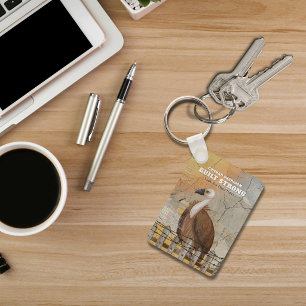 Built Strong Personalized Encouragement  Key Ring