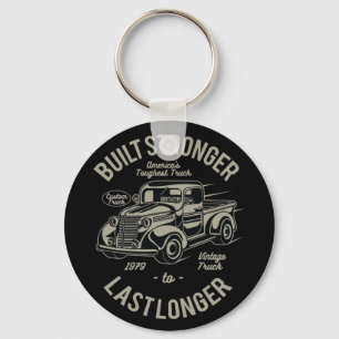 Built Stronger to Last Longer   USA Toughest Truck Key Ring