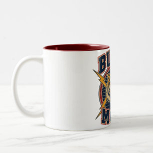 Built to Move Roaring Tiger Vintage Athletic Two-Tone Coffee Mug