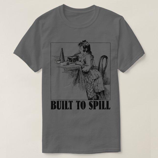 Built To Spill 90s Aesthetic T-Shirt (Design Front)