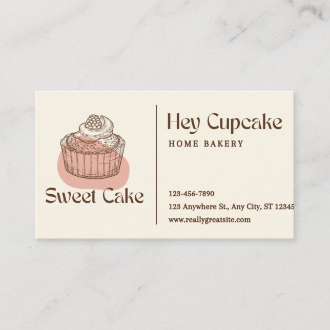 Buisness Card Bakery (Front)