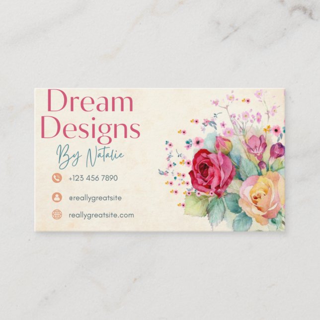 Buisness Card Custom (Front)