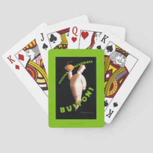 Buitoni Pasta Promotional Poster Playing Cards