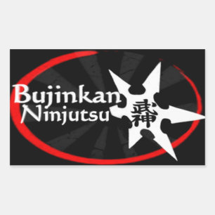 Bujinkan Ninjutsu Rectangular Sticker