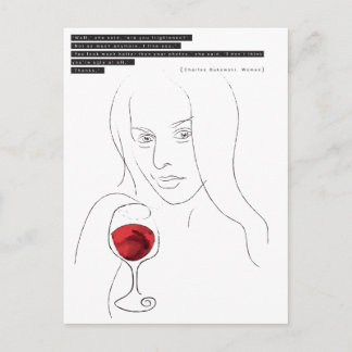 Bukowski Postcard