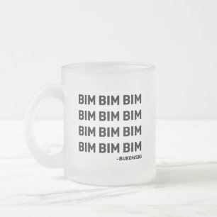 Bukowski Quote Beverage Mug (LH)