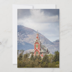 Buksnes Church Lofoten Norway Card