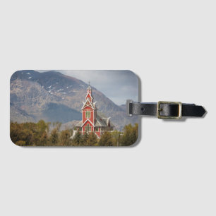 Buksnes kirke Lofoten Luggage Tag