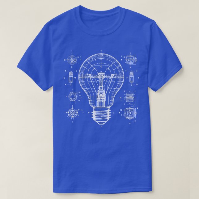 bulb design T-Shirt (Design Front)