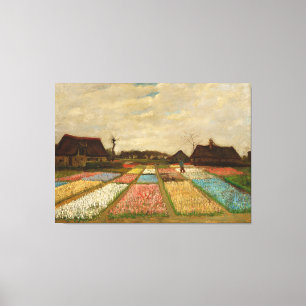 Bulb Fields by Vincent van Gogh (1883) Canvas Print