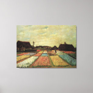 Bulb Fields by Vincent van Gogh Canvas Print