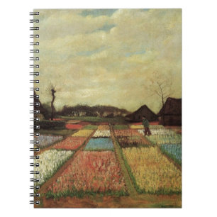 Bulb Fields by Vincent van Gogh. Notebook