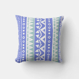 bule Throw Pillow