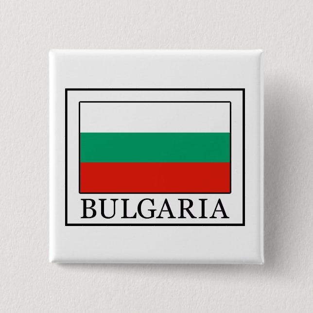 Bulgaria 15 Cm Square Badge (Front)