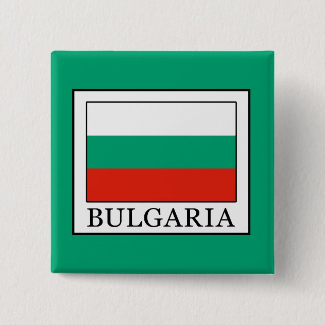 Bulgaria 15 Cm Square Badge (Front)