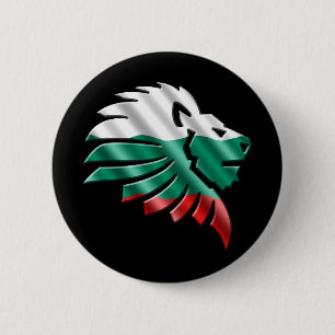 Bulgaria 6 Cm Round Badge
