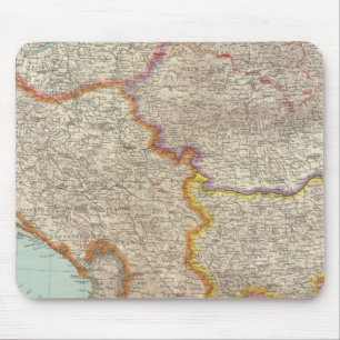 Bulgaria and Serbia Mouse Mat