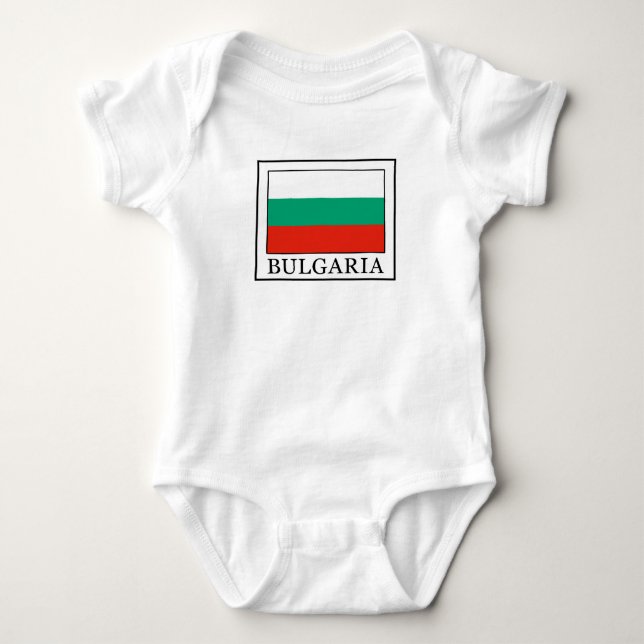 Bulgaria Baby Bodysuit (Front)