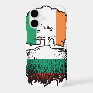 Bulgaria Bulgarian Irish Ireland Tree Roots Flag